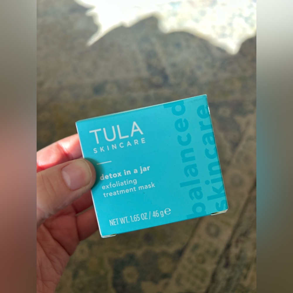 TULA Skincare Detox in a Jar Exfoliating Mask - Teal